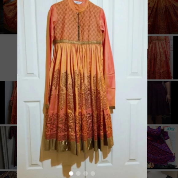 Biba silk Indian Pakistani dress - Picture 2 of 7